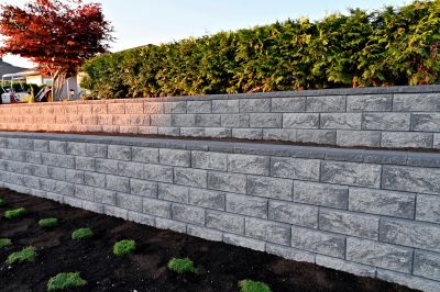 Retaining Wall Completion